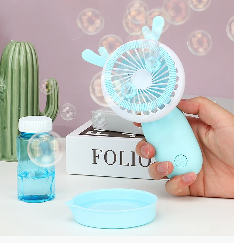 
Маленький Usb Перезаряжаемый мини-воздушно-пузырьковый портативный ручной перезаряжаемый удобный светодиодный ночник холодный вентилятор 