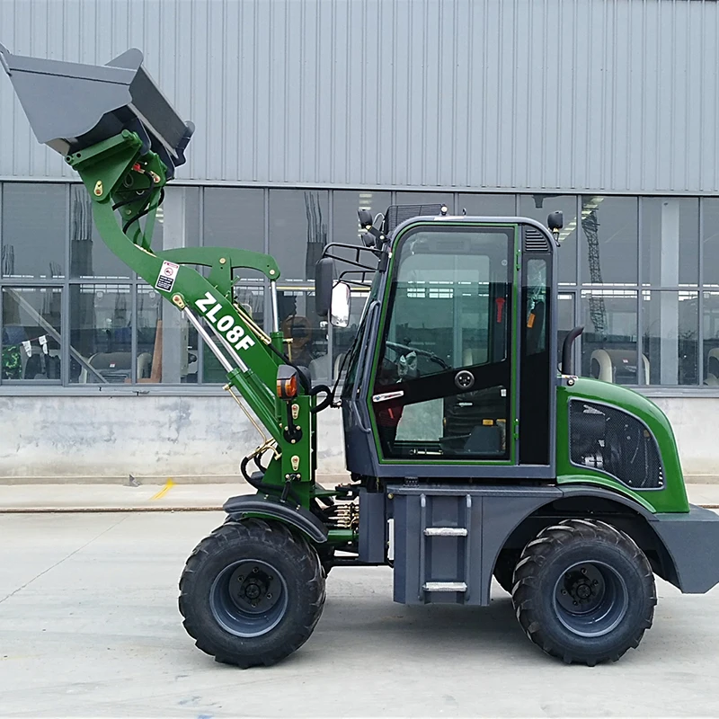 Заводской ZL08F горячая Распродажа мини-погрузчик 4x4 с преимуществом хорошего качества