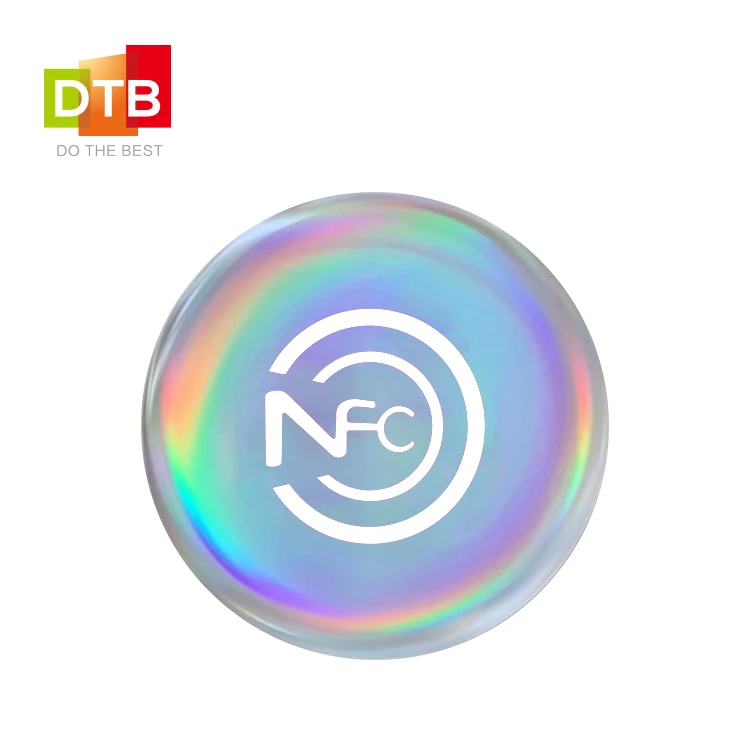  13 56 mHz Blank NTAG215 Anti Metal Epoxy NFC