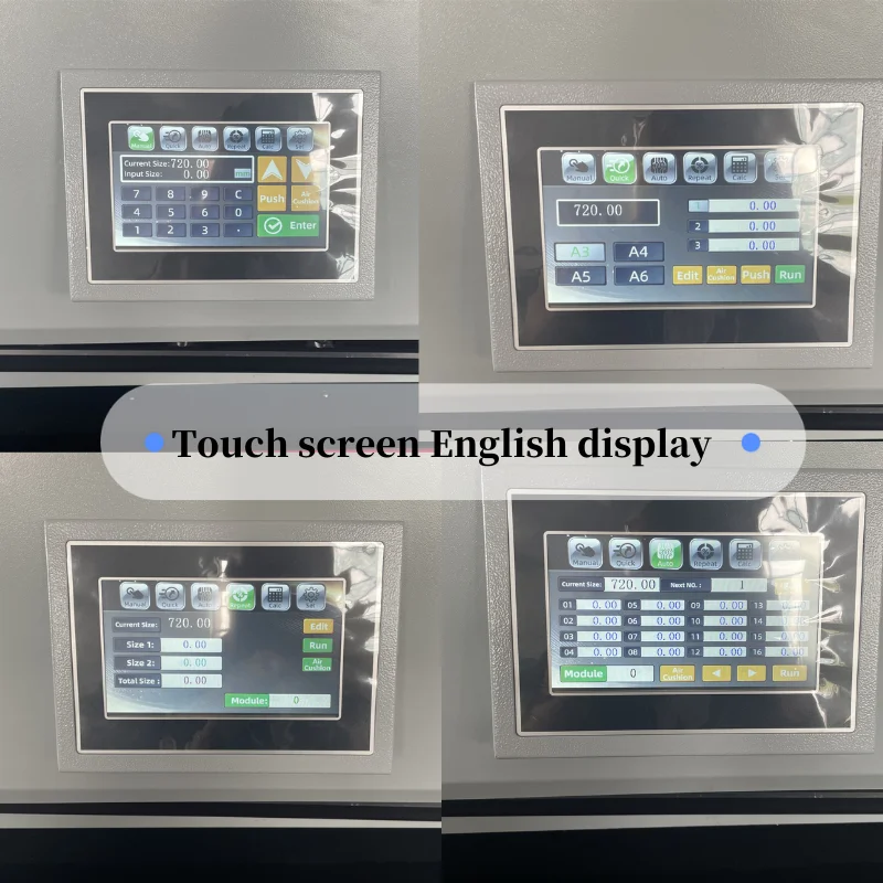 FRONT Customizable Guillotine H720RT A2 A3 Paper Cutter 72cm Hydraulic Paper Trimmer Book Cutting Machine 80mmcutting thickness