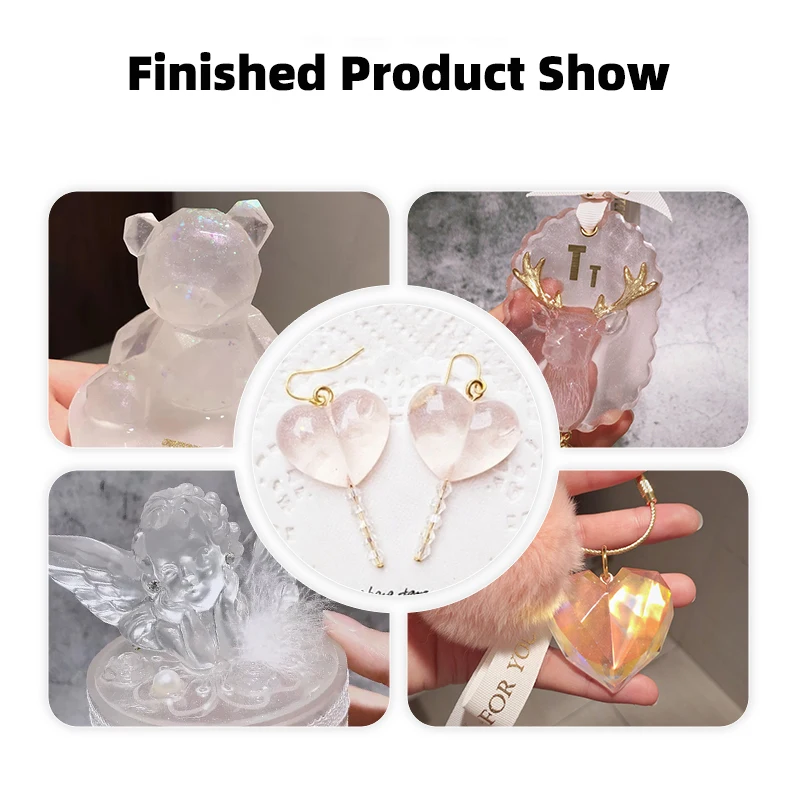 Wholesale UV Curing Resin 15g 30g 50g 60g 100g 200g 250g 500g 1000g Jewelry Making UV Resin Hard for DIY Art Craft