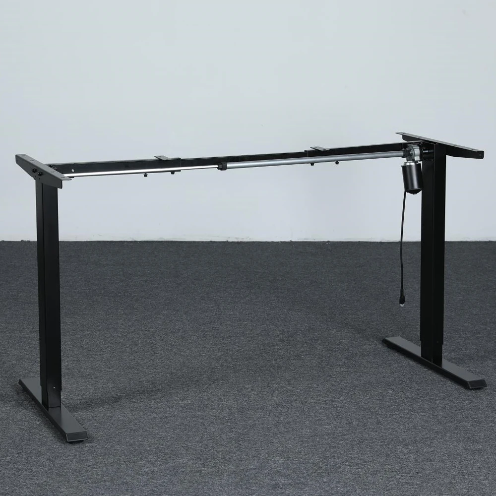 2023 new style adjustable desk electric control height standing desk office PC table for school hospital