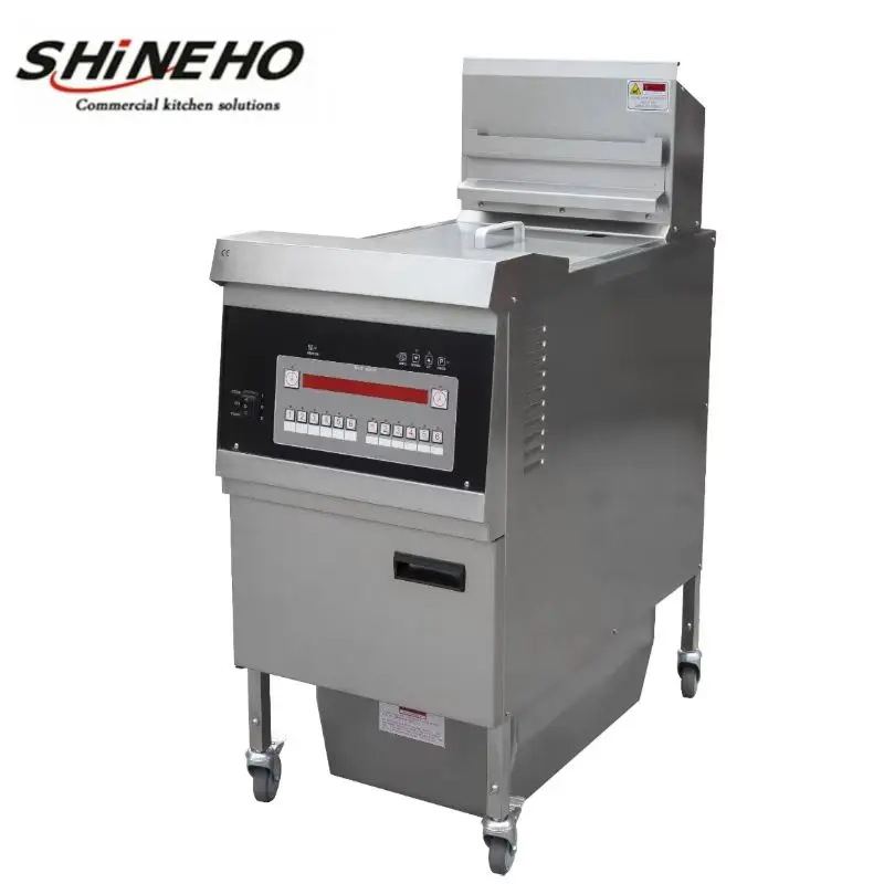 Shineho Factory Direct Sale  Fully Automated Best-selling  fast food fry kfc stainless steel fryer  chicken fryer