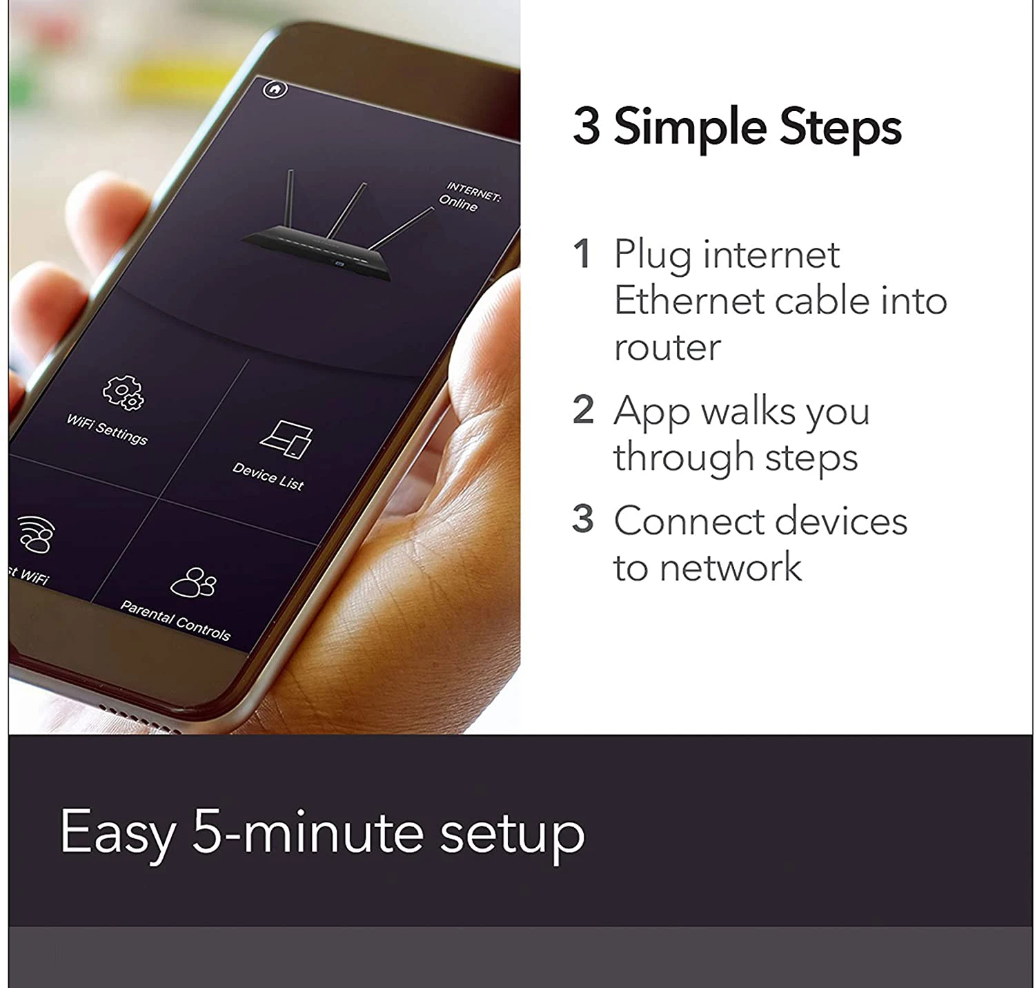 Easy Setup Tenda F3 wireless Router Modem 300Mpbs High Range 3*Antenna Repeat Signal Coverage English Firmware