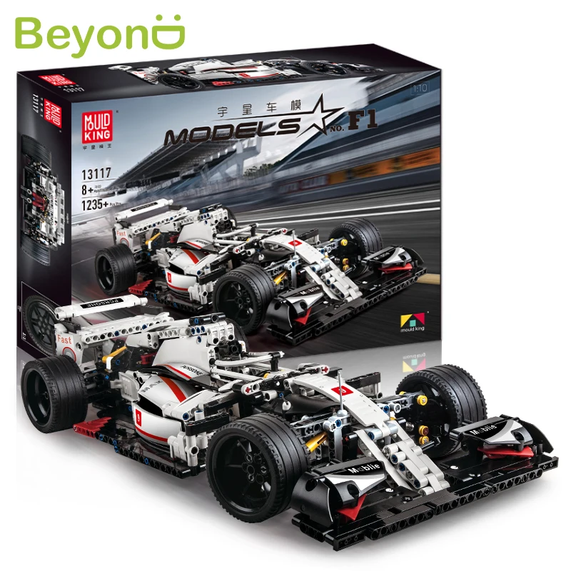hot sales diy assembly car F1 model building bricks toys technic for child