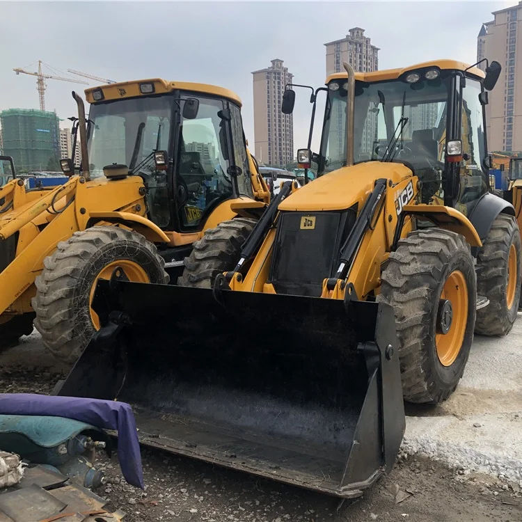 Used JCB 4CX excavator loader second hand engineering machine backhoe loader with good performance