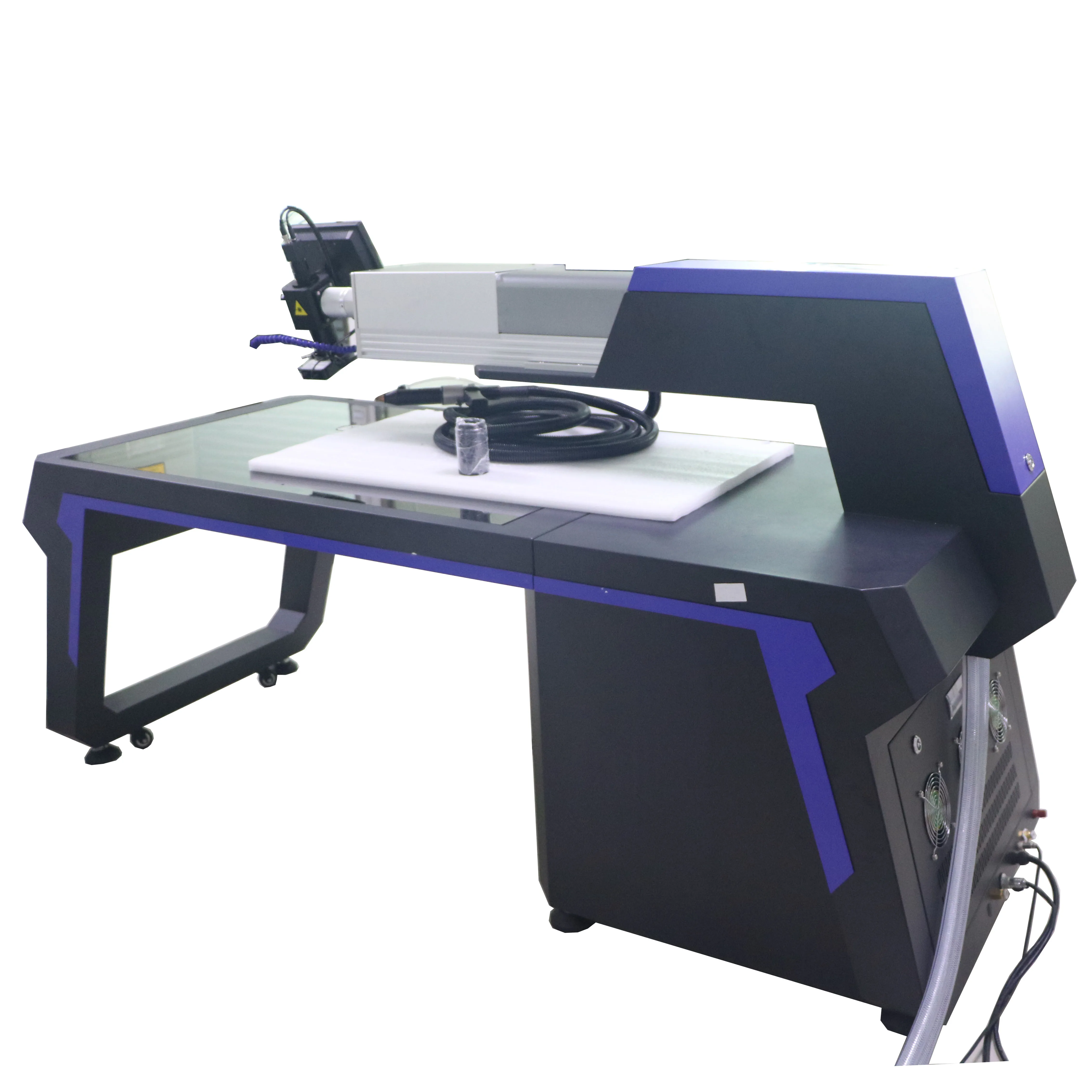 High speed Professional wholesale 300w 500W letter laser welding machine with fiber-optical hand held welding