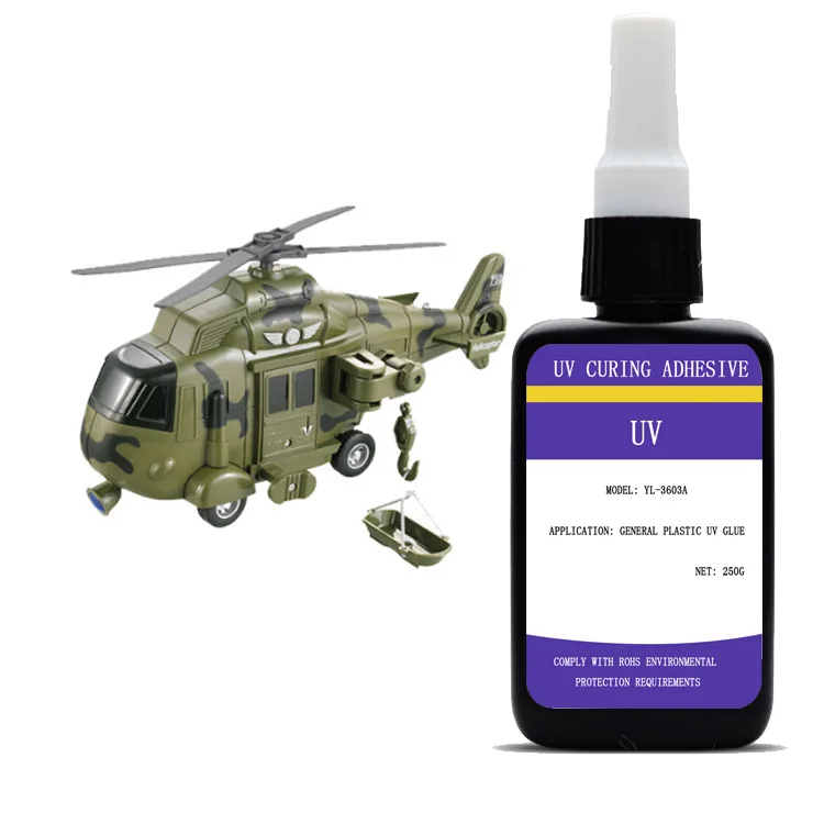 Fiberglass Repair Safety Building Glass Loop Uv Glue Adhesive