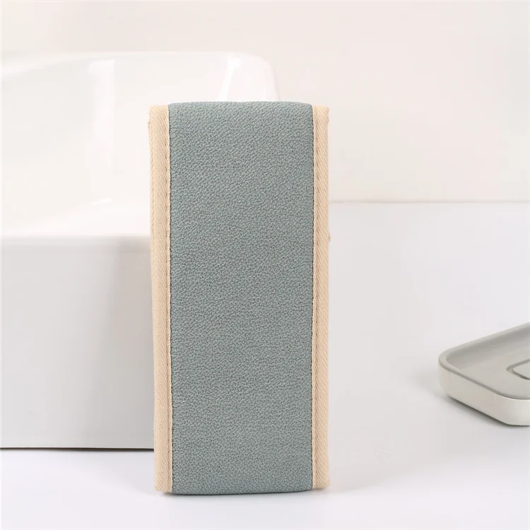 2024 Household Sponge Fashion Daily Necessity Bathroom Body Back Sponge Belts Color Customized Cleaning Bathing Sponge Belts