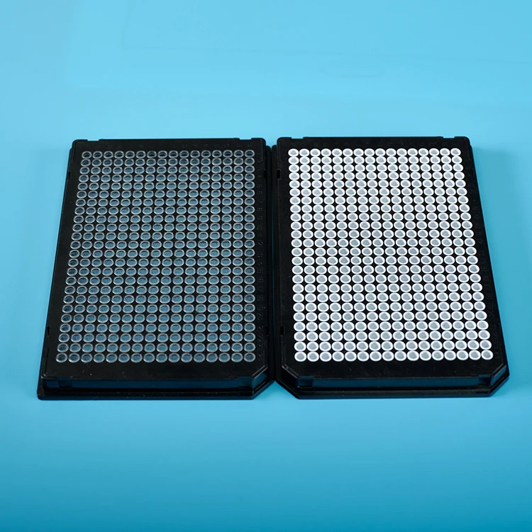 
384 well plastics microplate microtube plate microcentrifuge test PCR tube plate 