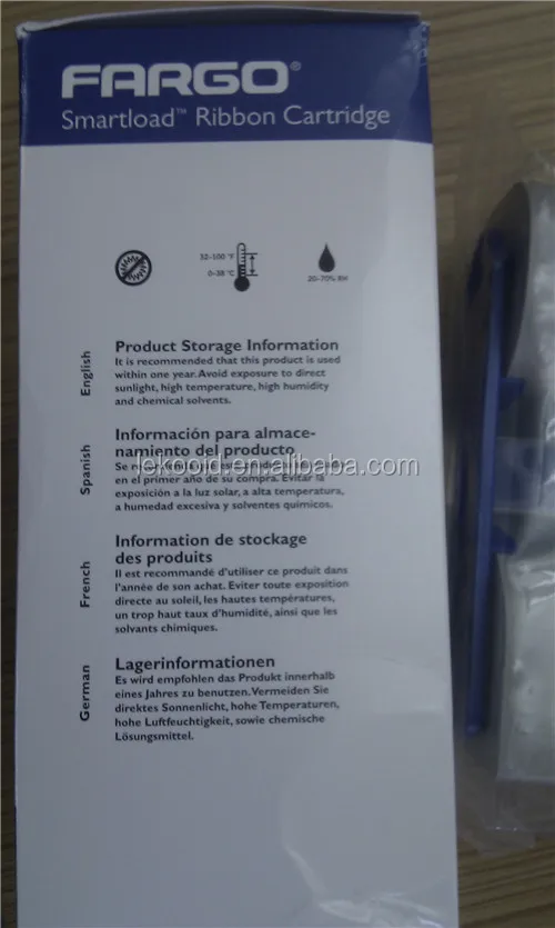 hid Fargo C30, C30e Printer original YMCKO Color Ribbon 44200,