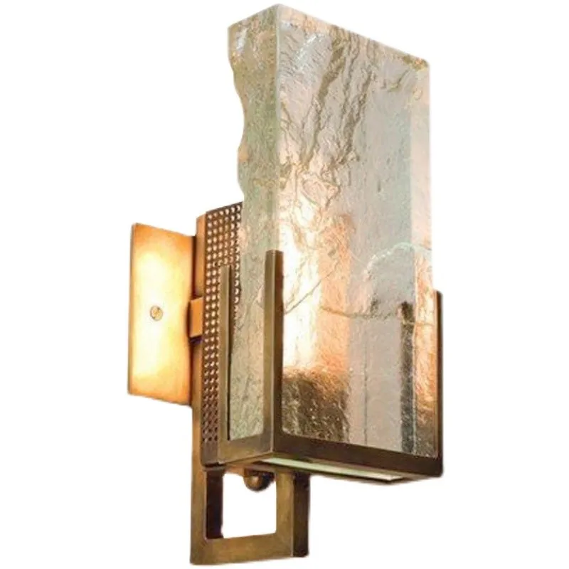 Modern Luxury Living Room Background Light Simple Bedroom Bedside Ice Crystal Wall Light Corridor Stairway Wall Lamp