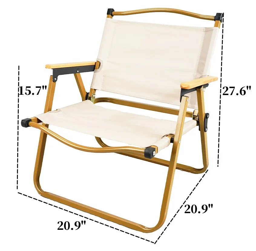 Outdoor Stackable Folding Chair Lawn Wedding Utility Portable Kermit Chair