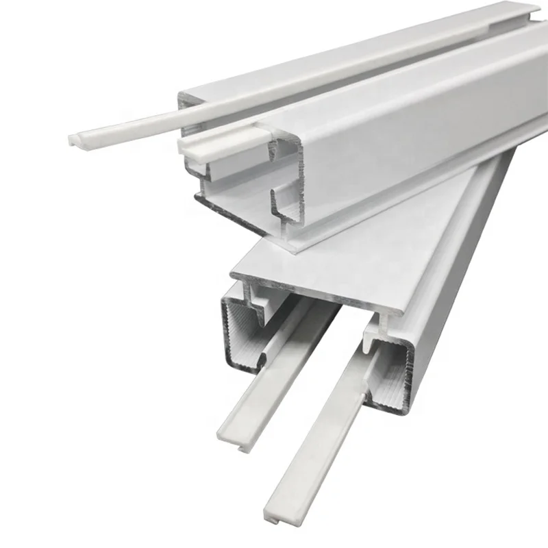 Gardens L shape Sliding Curved Bending Track Motorized Curtain Track for Smart Home Automation