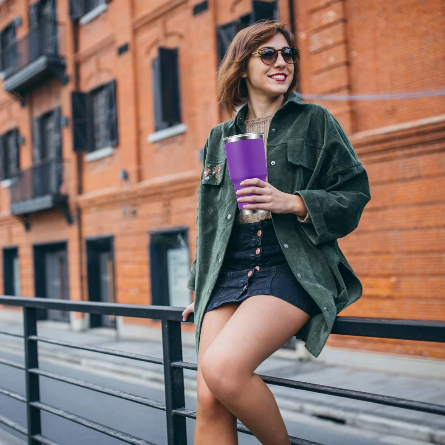 Custom-built 30 oz tumblers stainless steel vacuum insulated, Coffee Tumbler Cup, Double Wall Powder Coated Travel Mug