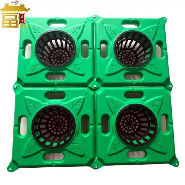 Искусственная биоразлагающаяся экологическая плавающая кровать HDPE
