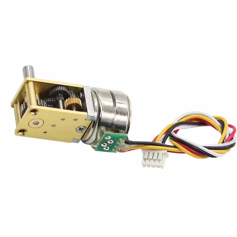 JGY-15BY dc Stepper worm gear motor 15by Micro dc stepper gear motor with opened worm gearbox reducer for automatic device