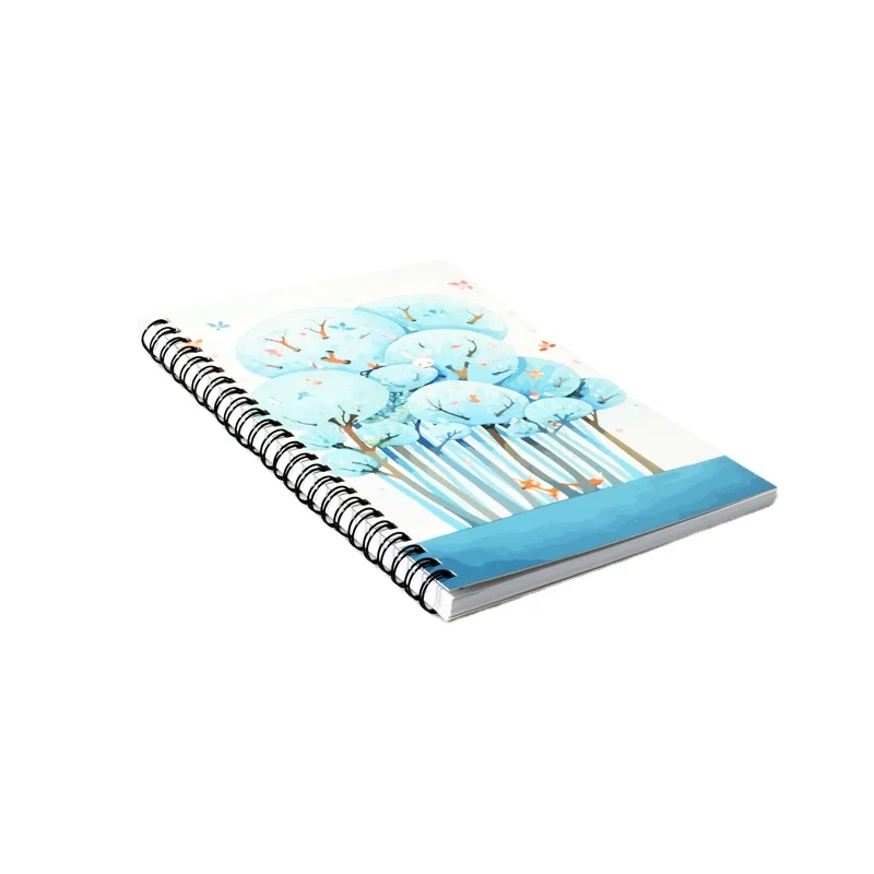 Qualisub Factory Price A5 Size Sublimation Notebook Journals with Spiral Coils for Heat Press