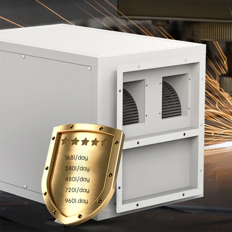 168L/D  High Efficiency Grow Room Dehumidifier Home Dehumidifier With Eco-friendly Refrigerant