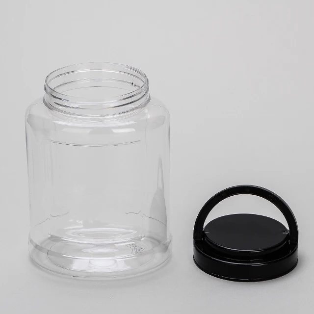 Clear Plastic Candle Jars Storage Jars Candle Making Customized Candle Plastic Jar Lids