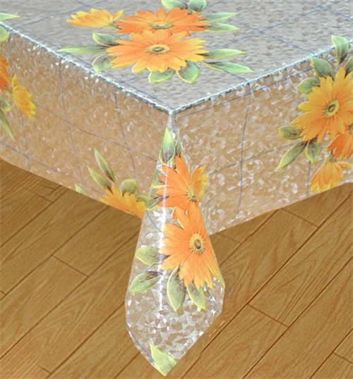 Thickness Tablecloth Mixed printed strech 0.65 mm pvc film roll decoration pvc roll printing