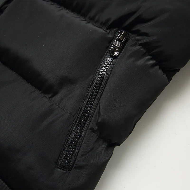 New Design Waterproof Puffy Stand Collar Waistcoat Black Basket Red Three Color Custom Logo Wholesale Vests Men