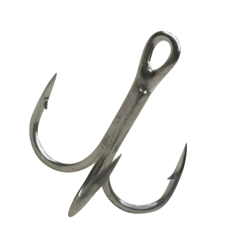 TEASER ST48 Factory customized Deer Hair Flashes Sea Fishing Boat Fishing Hook 3X String Treble Fishing Hook