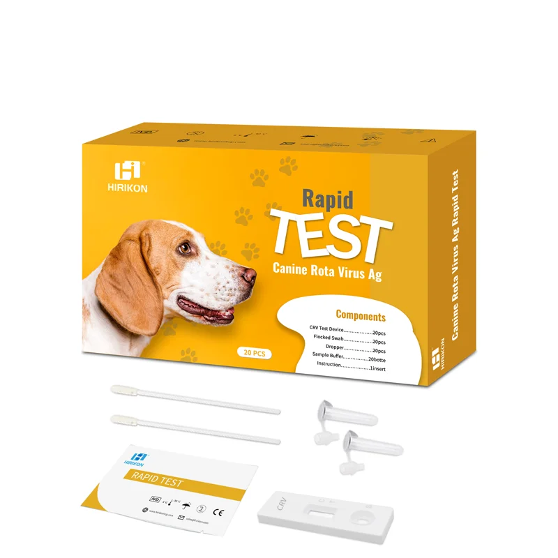 Hirikon Veterinary Approved Canine Rota Virus(RV) Diagnostic Test For Accurate Results