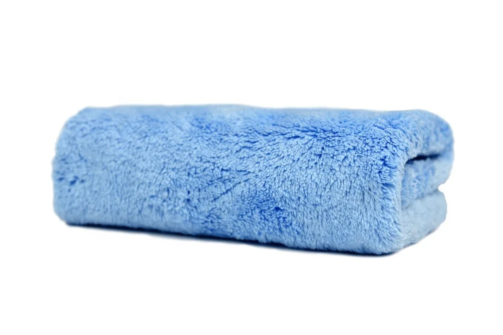 Custom logo quick dry edgeless polishing wax auto care no scratch detailing microfibre towel