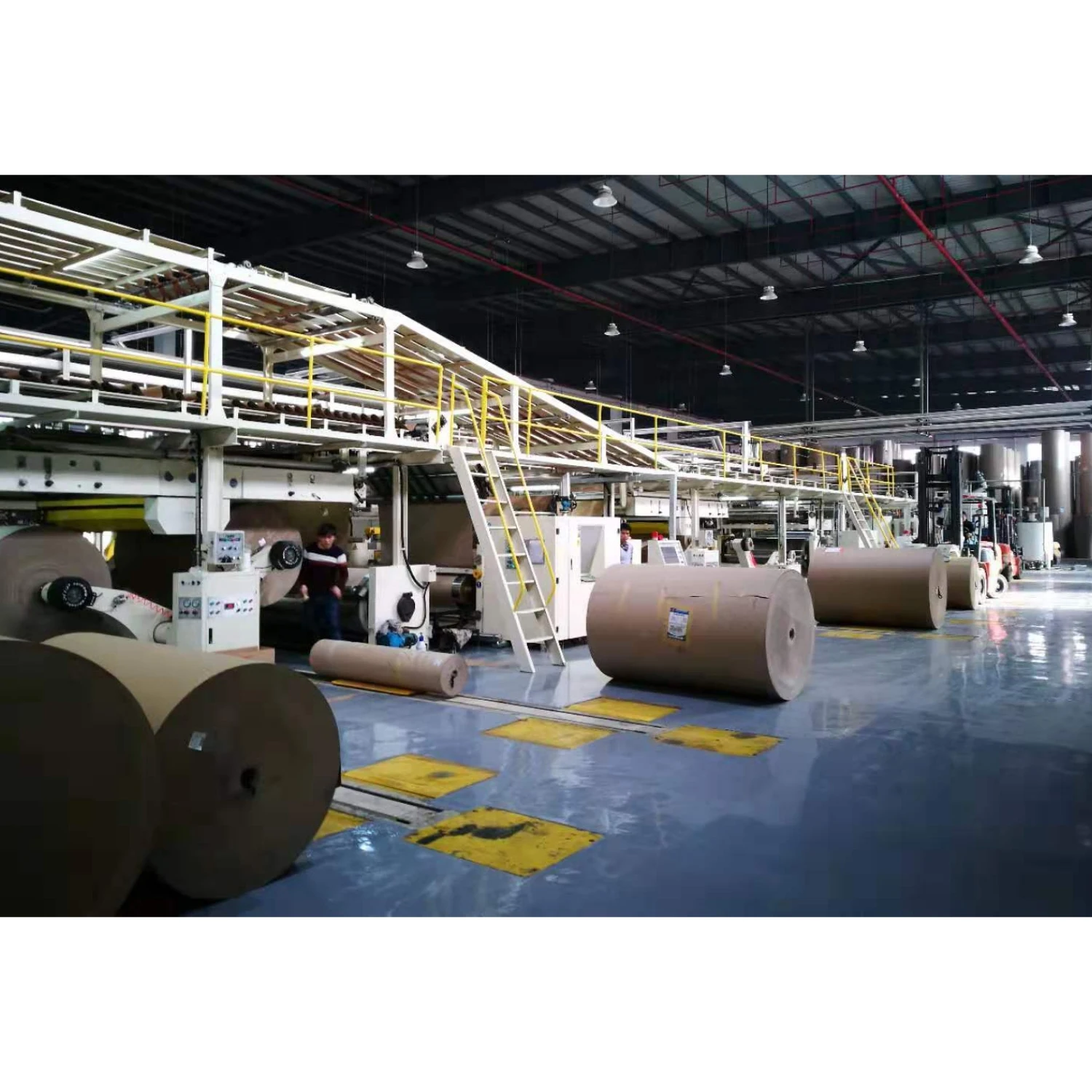 
BR-3PLY-100 Factory OEM 3ply 5ply paper box machines production lines 