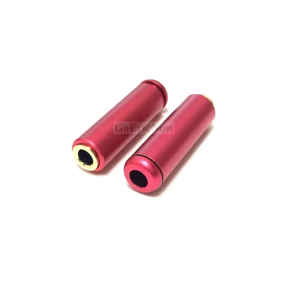 Aluminum Jack 3.5 Audio female jack 3.5mm 4 pole Stereo socket Gold Plated Wire Connector Earphone DIY
