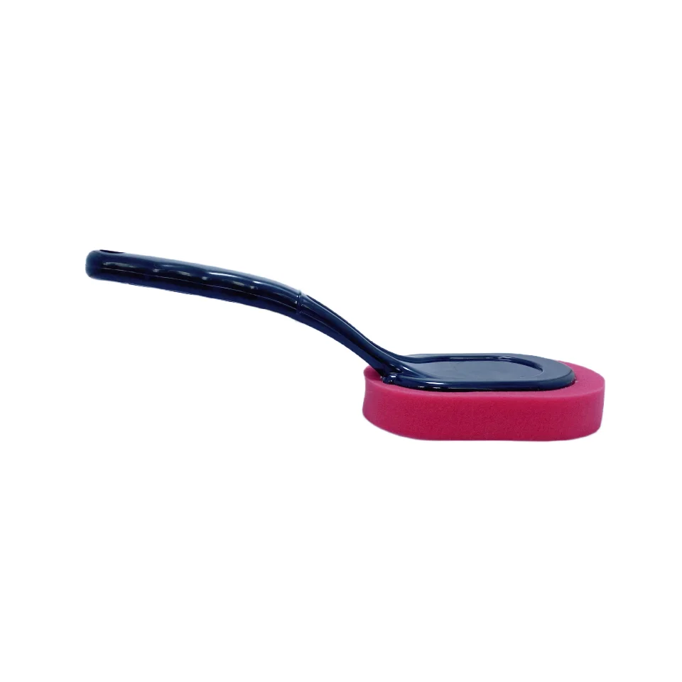Car tire polishing brush multi-function interior brush waxing wheel hub cleaning sponge brush car beauty tool