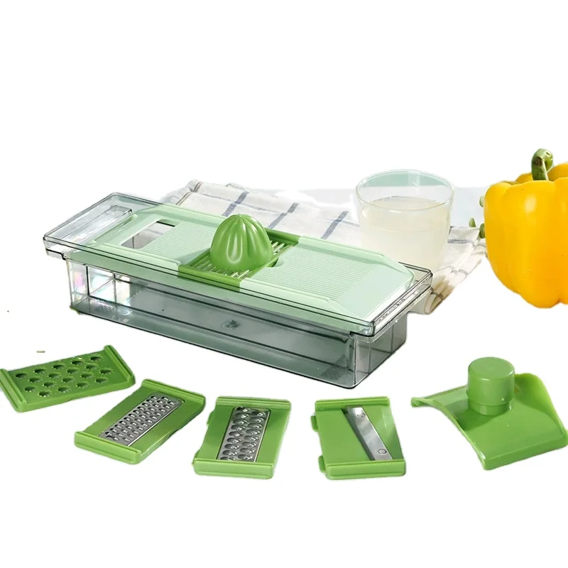 Multifunction Food Processor salad master vegetable chopper plastic Vegetable Slicer Cutter Chopper