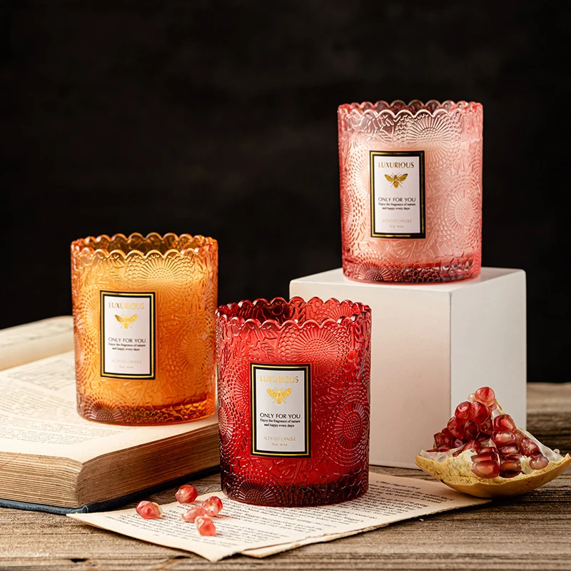 Chinese scented candle supplier luxury creative fashion scented candle gift set for women