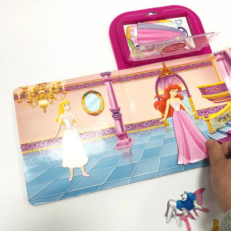 
Magnetic Dress Up Game Book Sticker Set 