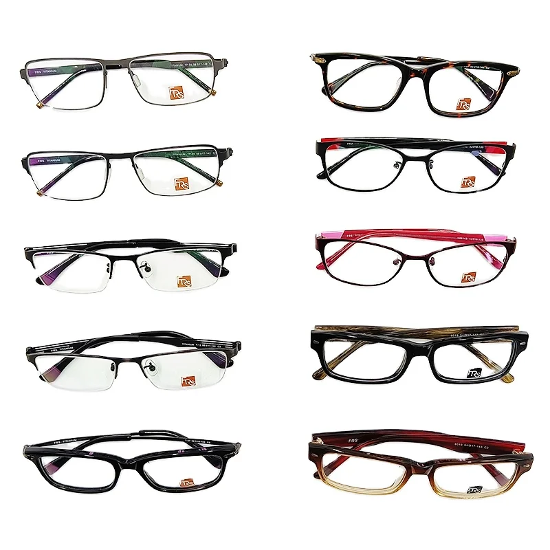 Wholesale TR90 Optical Women Square Glasses Frame Men Spectacles Eyewear Frames