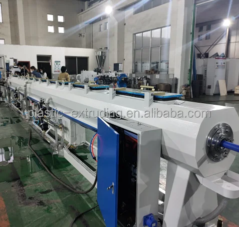 PP PE HDPE extrusion line from Chinese manufacturer high quality fully automatic hdpe pe pipe production line