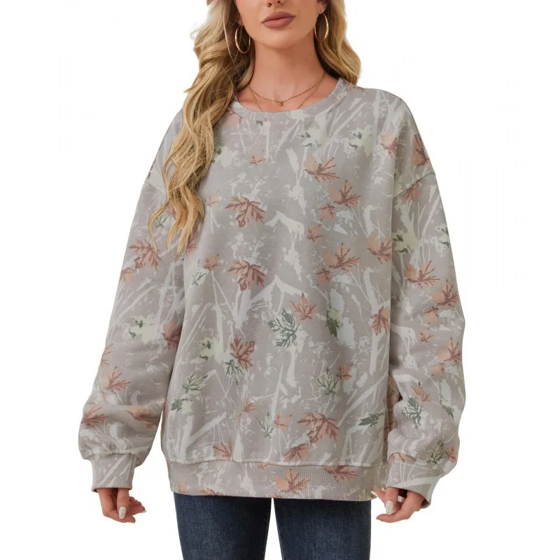 Unisex Abercrombie Camo Crewneck Sweatshirt Vintage Realtree Camo Sweatshirt Pullover Custom Camo Print Crewneck Sweatshirt