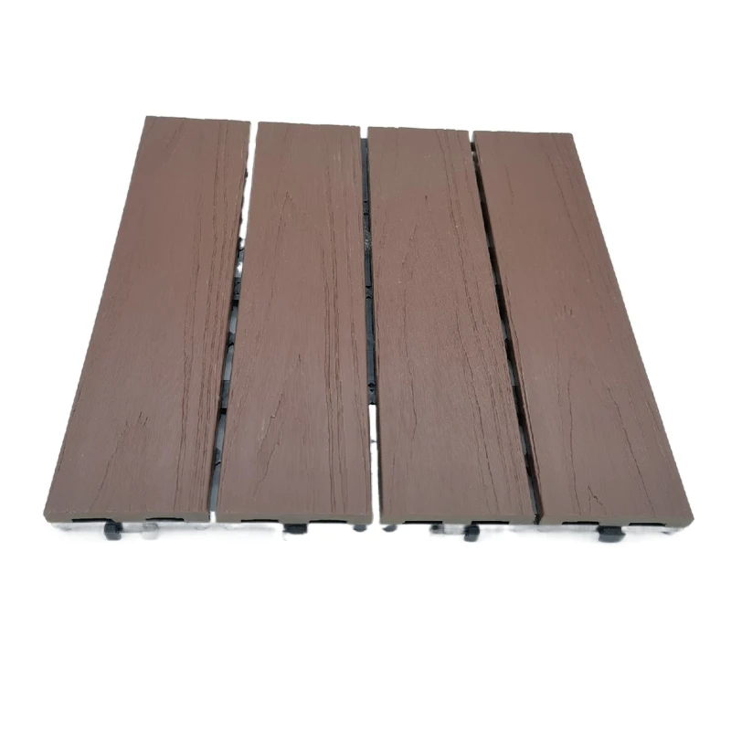 300*300*25 mm DIY Outdoor and Indoor Balcony Garden Landscaping Decking