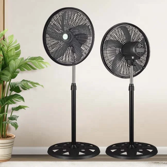 High Performance Modern 5 Blades Colorful 18 Inch Cooling Stand Fan Motor Electric