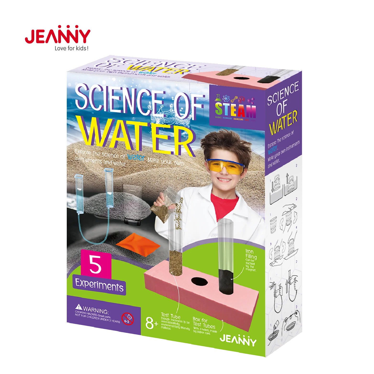 Игрушки для детей новый набор «сделай сам» STEM Science обучающая игрушка креативная развивающая Веселая Детская Of Water