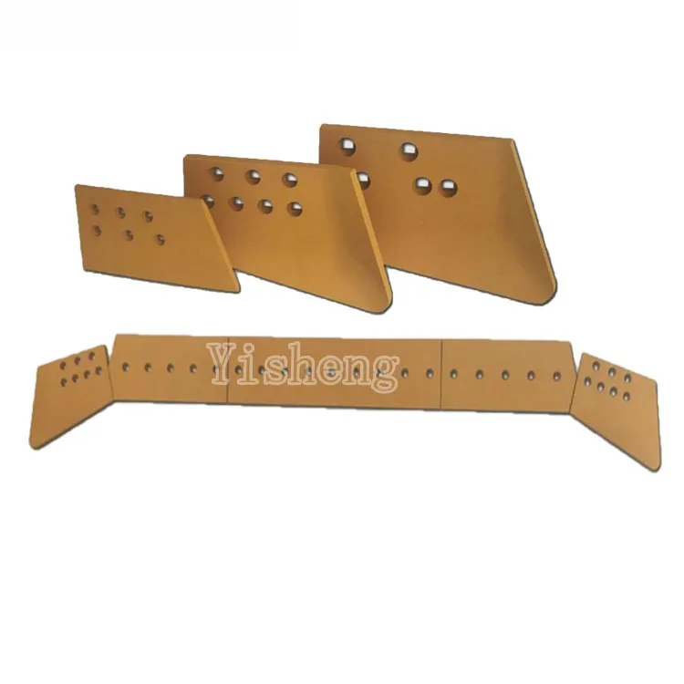Dozer blade cutting edge 8E4193 7T9089 8E4194 7T9090 suitable for D8N D8R motor grader cutting edge end bit