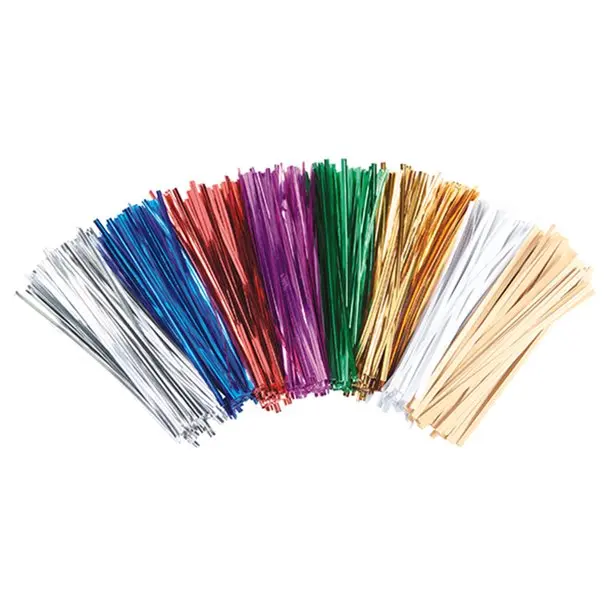 white paper twist ties reusable bread ties