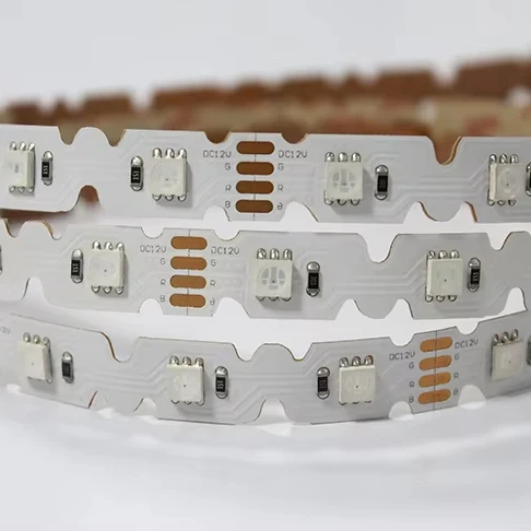 Perfect Custom logo/size/color S Shape DC12V 2835 5050 SMD 60 LED Per Meter Flexible Led Strips free sample