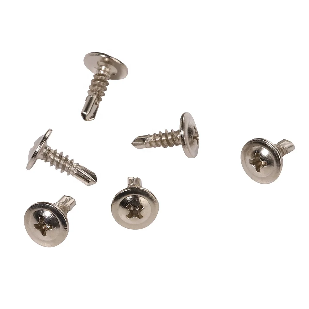 Factory Wholesale Truss Head Wafer Head Screw Phillips Wafer Head Self Drilling screw