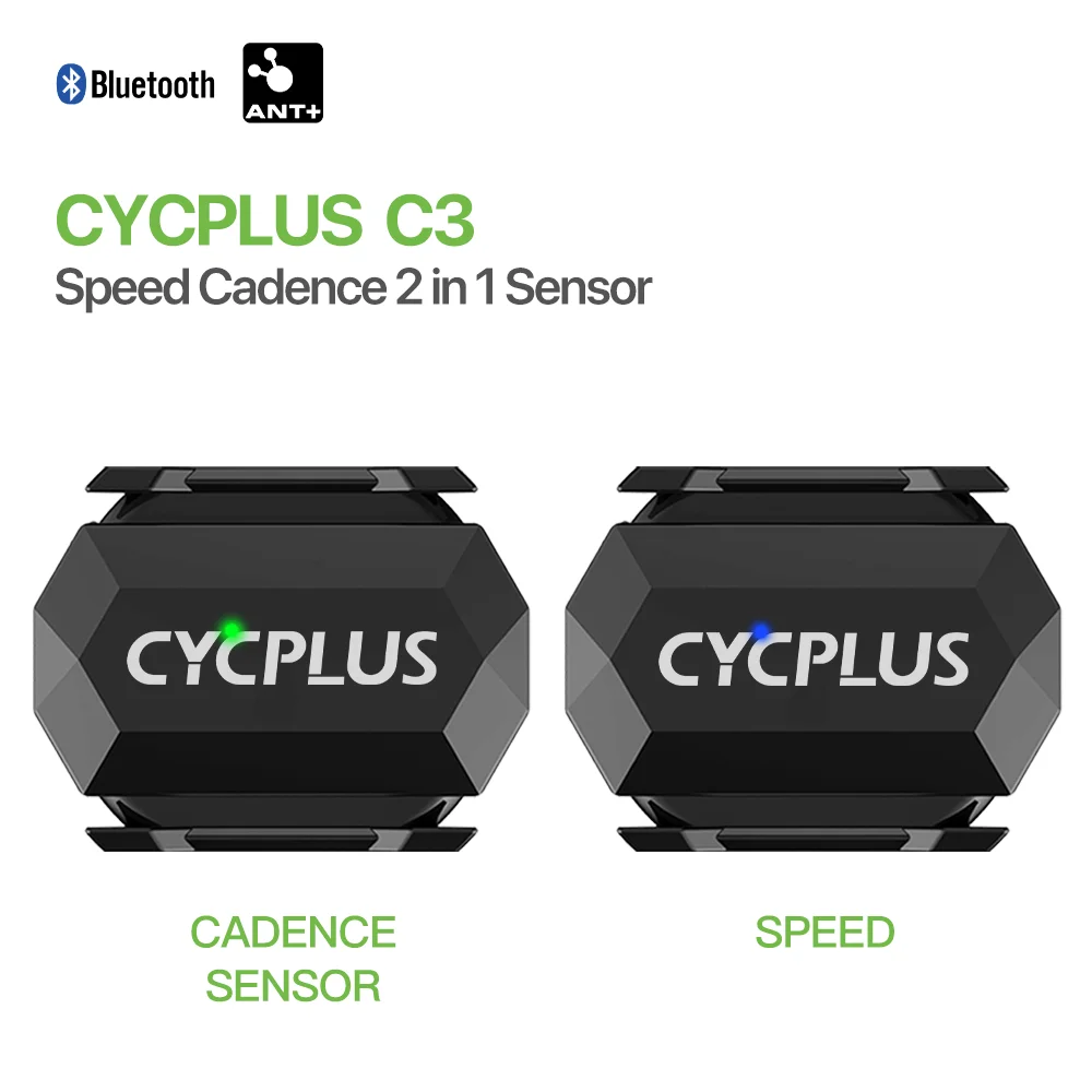  CYCPLUS 3376 двухпротокальный велосипедный датчик ant + Датчик частоты вращения педалей