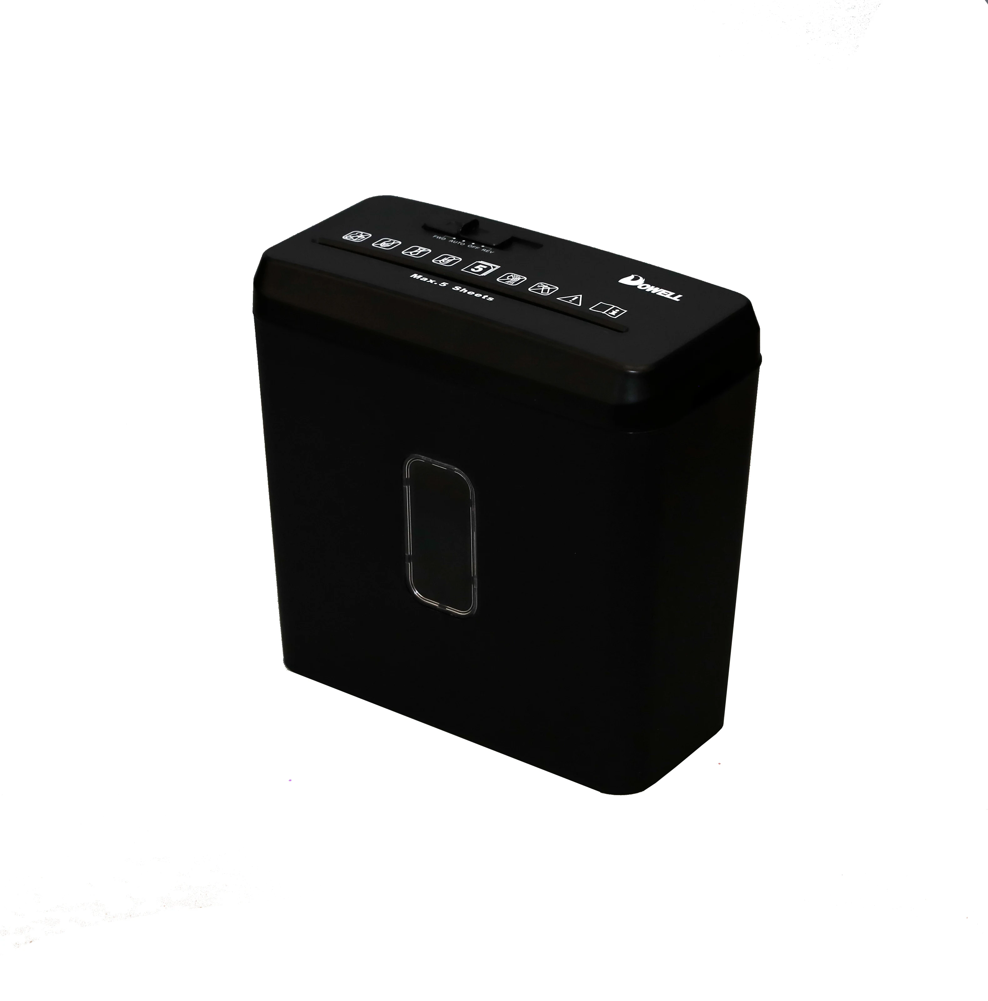 Cross Cut Paper Shredder 5 Sheets Shredder with Window Bin Shredder Paper