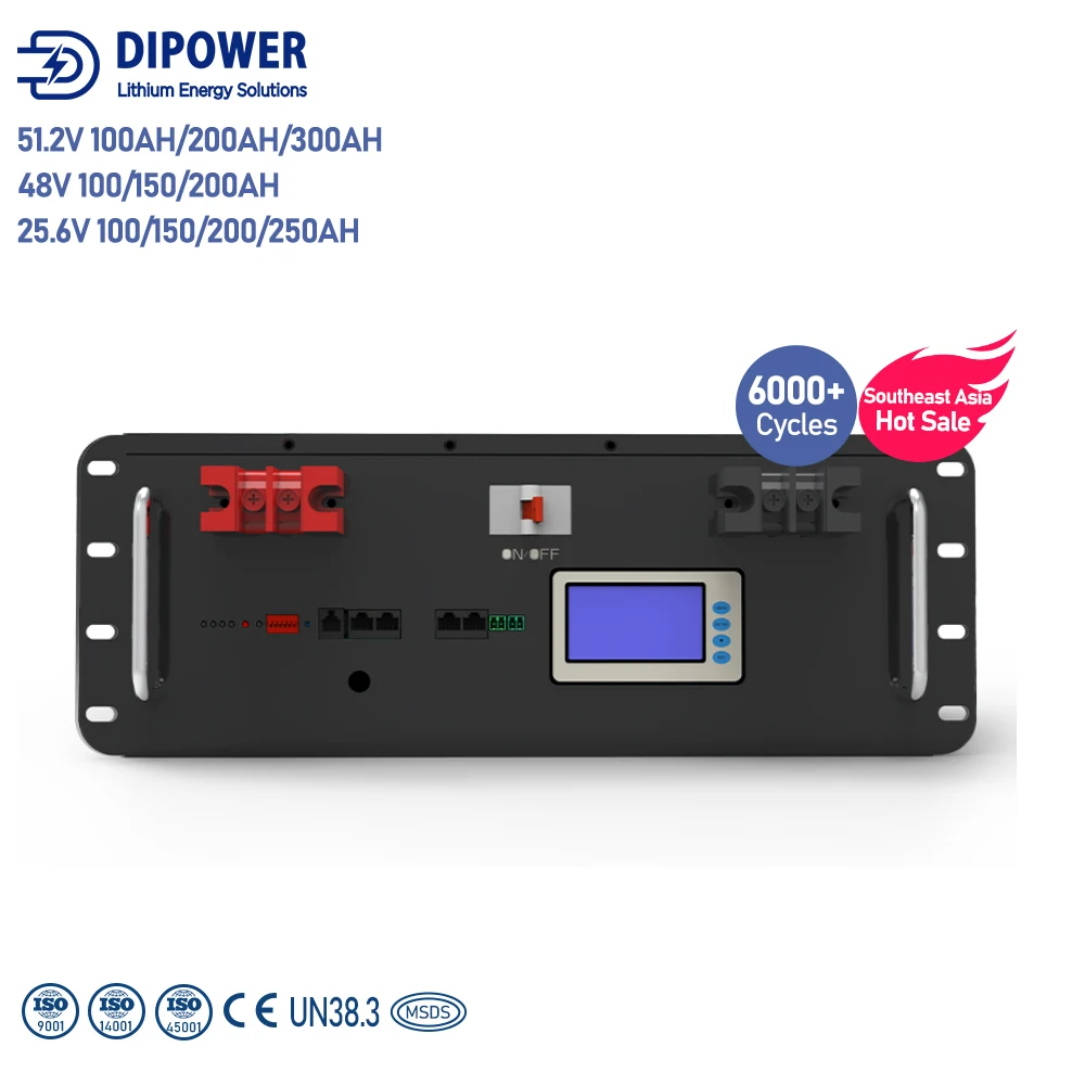 Лидер продаж литиевая батарея growatt солнечная 51 2 В 100AH 200AH 300AH