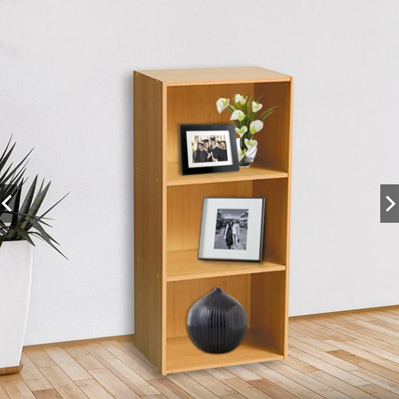 Simple Wooden Storage Book Rack Bookshelf Small Bookcase Bookshelf Unit Shelf for home office