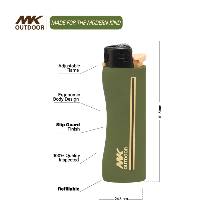 MK cigarette box plus flint stone wheel lighter sleeve pink flame for fuel lighter